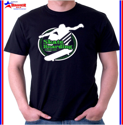 Camisa Camiseta Esporte Aventura Radical Skateboard Radicais