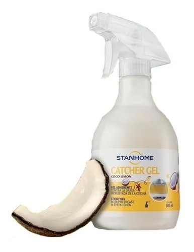 Stanhome Catcher Gel Coco Limón Quita Grasa 500 Ml