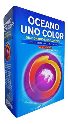 Diccionario Océano Uno A Color Edición  Premium 1t/cd