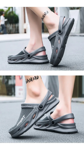 Sandalias Eva Transpirables Para Hombre - Zapatos De Playa D