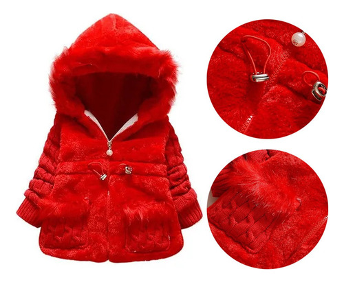 Chamarra De Invierno Para Niños Girl In The Warm Jacket Clot