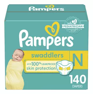 Pampers Swaddlers - Panales Para Recien Nacidos, Talla 0, 14