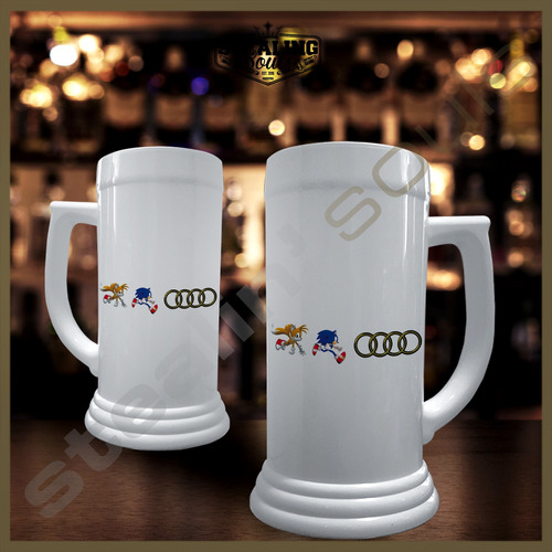 Chopp Plastico Cerveza | Audi #198 | Quattro Sport S R Line