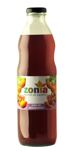 Jugo De Arandanos Zonia 910 Ml