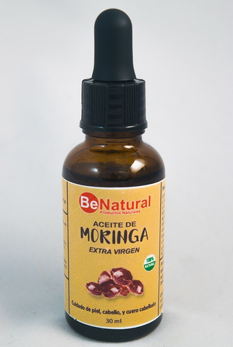 Aceite De Moringa Extra Virgen 30 Ml Be Natural