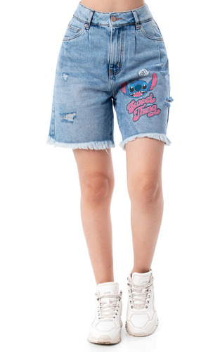 Bermuda Denim Squeeze Simoneta_disney Mujer