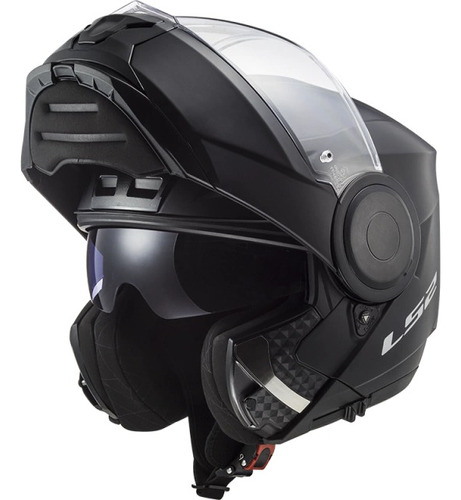 Casco Rebatible Ls2 Ff902 Scope Negro Mate 902 Pinlock