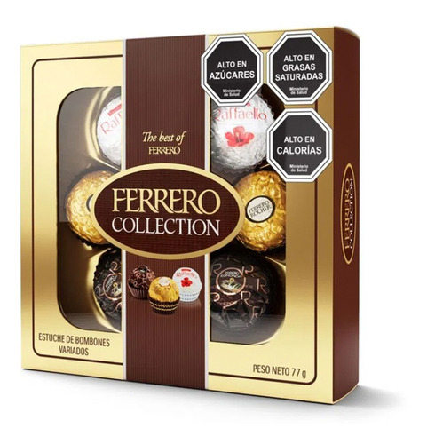 Chocolates Ferrero Collection 7 Unid 77g