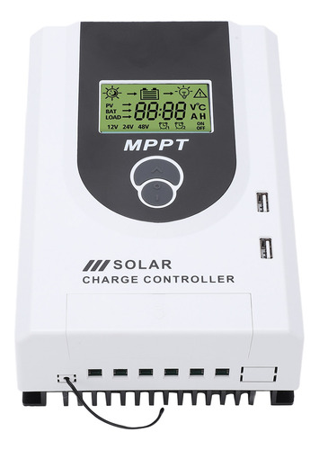Controlador De Carga Solar Mppt 40a Regulador De Panel Ip30