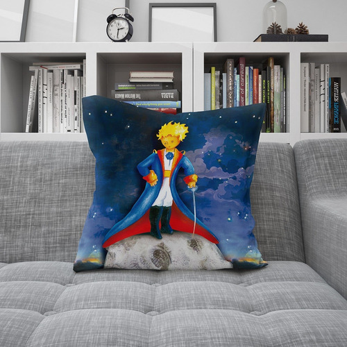 Imagen 2 de 3 de Almohadon Almohadones Decorativos De 40x40 Principito