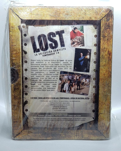 Serie Completa Lost Perdidos Dvd 6 Temporadas
