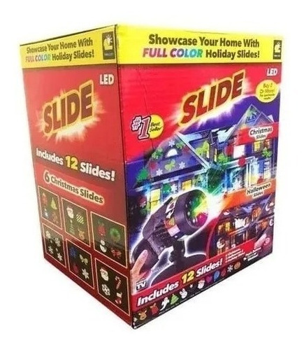 Proyector Led 48 Imagenes- Navidad - Hallowen