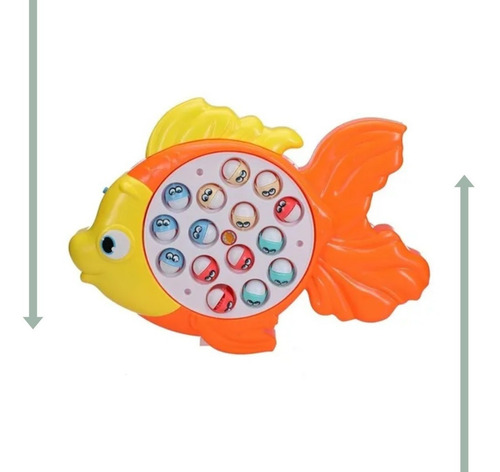 Peixe Maluco Pescaria Bq-132 Color Naranja claro