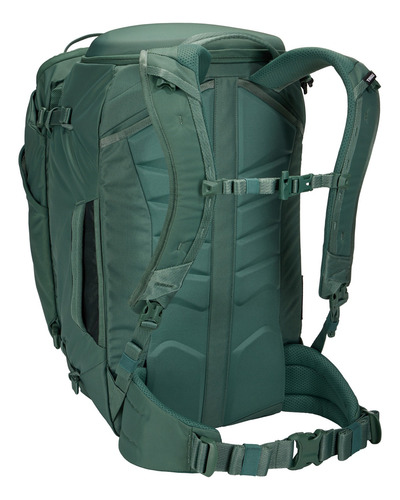 Mochila Para Viagem Ou Passeio Thule Landmark 60l Hazy Green Desenho Do Tecido Liso