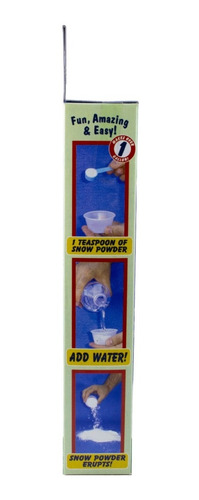 Nieve Mágica Instantánea Snow Powder 5 Pzas