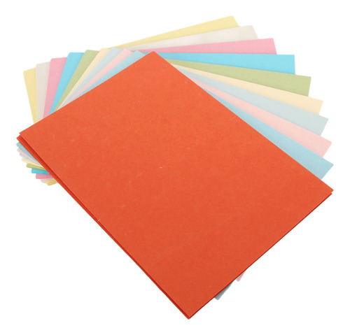 Papel Perolado Impresso, 200 Unidades De Cartolina Colorida,