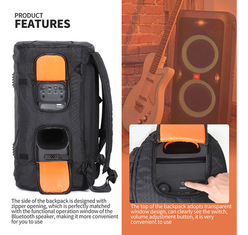Bolsa De Altavoz Para La Serie Jbl Party Box