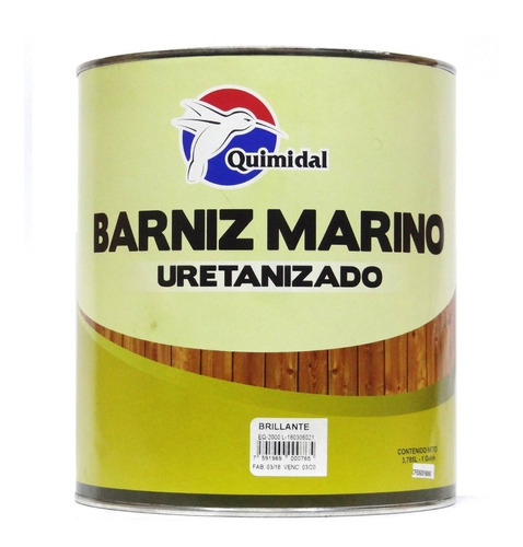 Barniz Varniz Quimidal Marino Uretanizado Brillante Galon