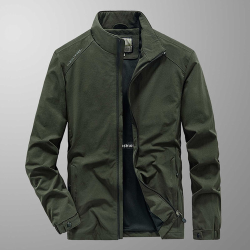 Chaquetas Tipo C Para Hombre, Cuello Alto, Casual, Elástica,