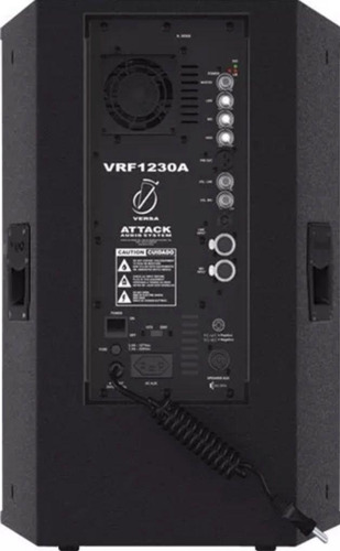 Caixa De Som Attack Amplificada Versa Vrf1230a Vrf-1230