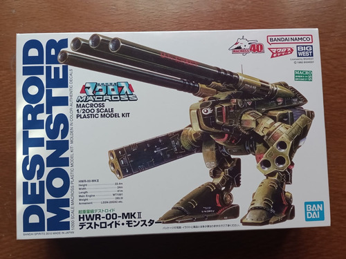 Macross Robotech Moster 1/200 (Usado)