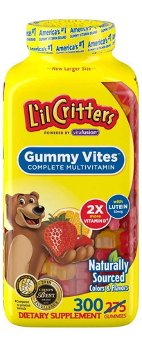 Vitaminas Americanas Gummy Vites 300 Gomitas Nuevo Stock 