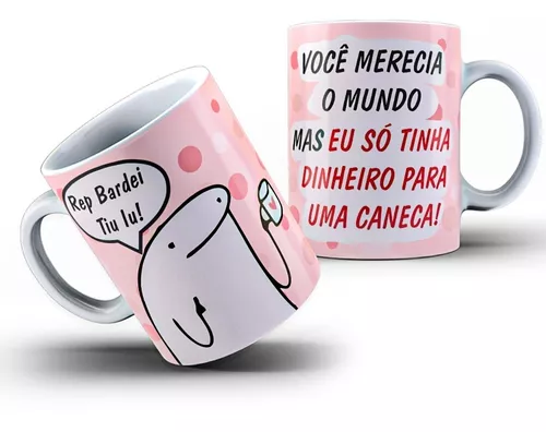 Caneca Flork Meme Engraçada Aniversário