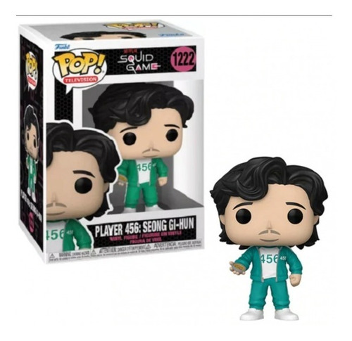 Funko Pop! Juego Del Calamar  Player 456: Seong Gi-hun #1222