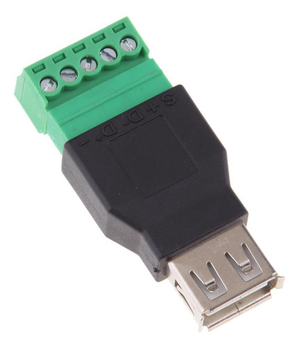 L Adaptador Usb 2.0 Tipo A Hembra A 5 Terminales