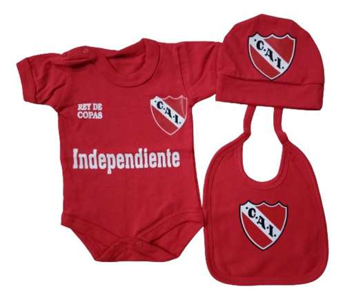 Ajuar Para Bebé Independiente Set De Bebé Cai Independiente
