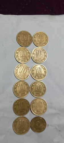 Moneda 10 Pesos Lote