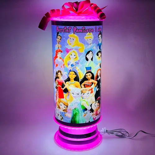 comprar Centros De Mesa Princesas 10 Unidades Con Luz 38 Cm