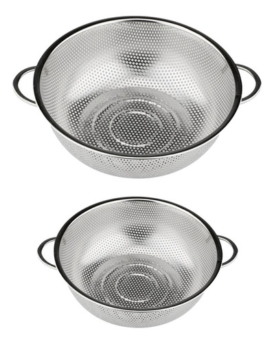 2x Cesta De Escurridor De Pasta De Colador De Arroz Colador