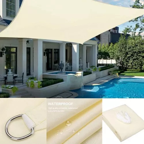 Toldo Impermeable Para Exteriores, Pesimista De 3 X 5 M