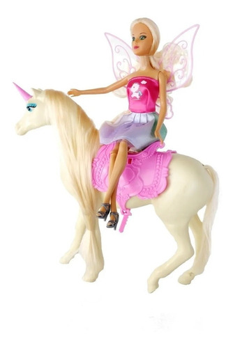 Imagen 4 de 7 de Kiara Hada Y Su Unicornio Poppi Doll 5981 Creciendo