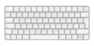 Teclado bluetooth Apple Magic con Touch ID QWERTY español color gris