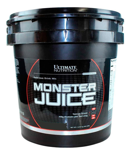 Zumo hipercalórico de Estados Unidos Monster Juice, 4,54 kg, Ultimate Nutrition