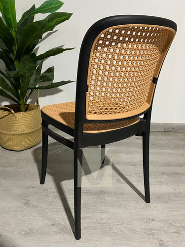 Set 4 Sillas Comedor/terraza/camping Rattan Modelo Lombardia