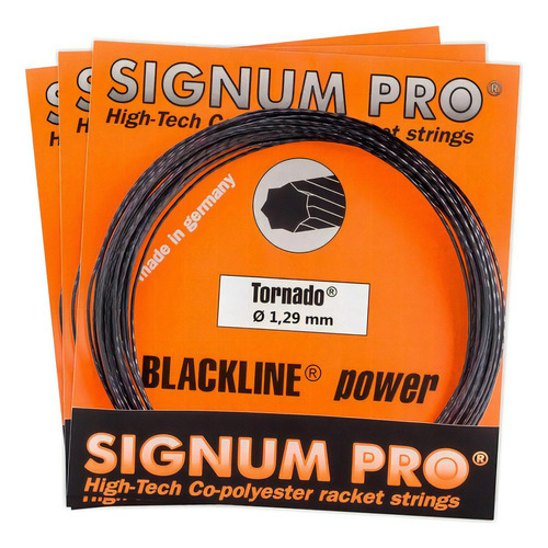 Corda Signum Pro Tornado 1.29mm Preta - Set Indivi