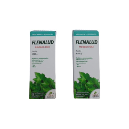 Jarabe Hedera Helix Flenalud Tos Flemas 2 Piezas 120ml C/u