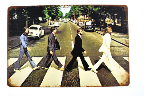 Poster Anuncio Cartel Album Beatles Decoracion Bar Rock 