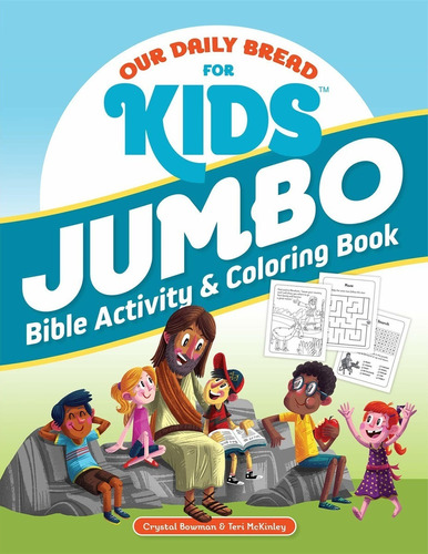 Nuestro Pan Diario Niños Jumbo Bible Activity  Colorin...