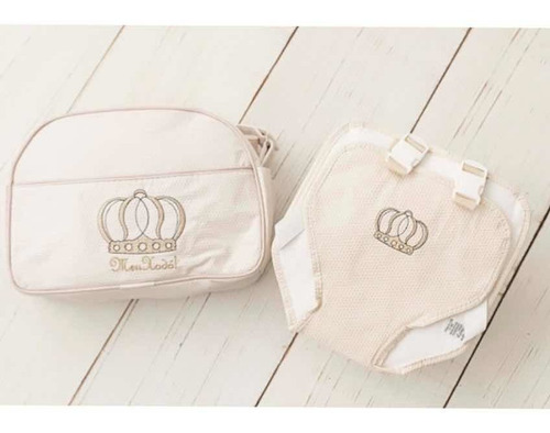 Imagem 1 de 4 de 2 Bolsa Cremes + Cangurus Creme Para Bebe Reborn Meu Xodó