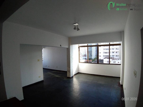 Imagem 2 de 15 de Localização Privilegiada No Bairro Do Gonzaga 3 Dormitórios 1 Suíte - 2965