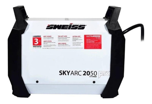 Imagen 2 de 2 de Soldadora inverter Sweiss Ultra Power Skyarc 2050 FX SKYARC 2050 blanco y negro 110V/220V