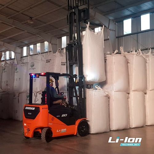 Imagen 1 de 4 de Autoelevador Eléctrico Doosan B20ns Batería Y Cargador Desde