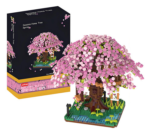 Juego De Bloques De Construcción Para Niños De Árbol Sakura 2