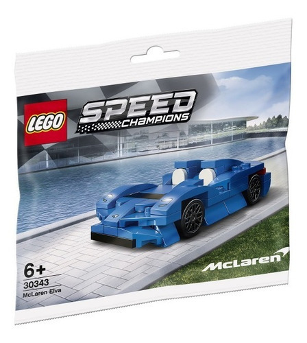 Lego 30343 Speed Champions McLaren Elva Número de peças 86