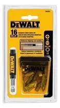 Comprar Jogo de Bits Dewalt, Modelo DW2053, Ferramentas Manuais para Parafusar com Guia Magnética, 16 peças