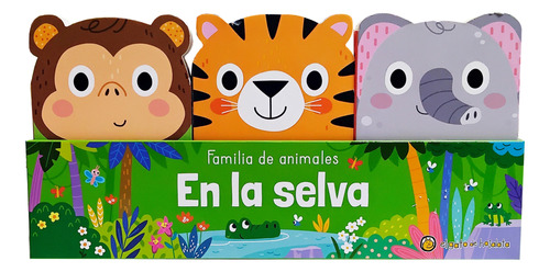 Libro Infantil Familia De Animales En La Selva Guadal